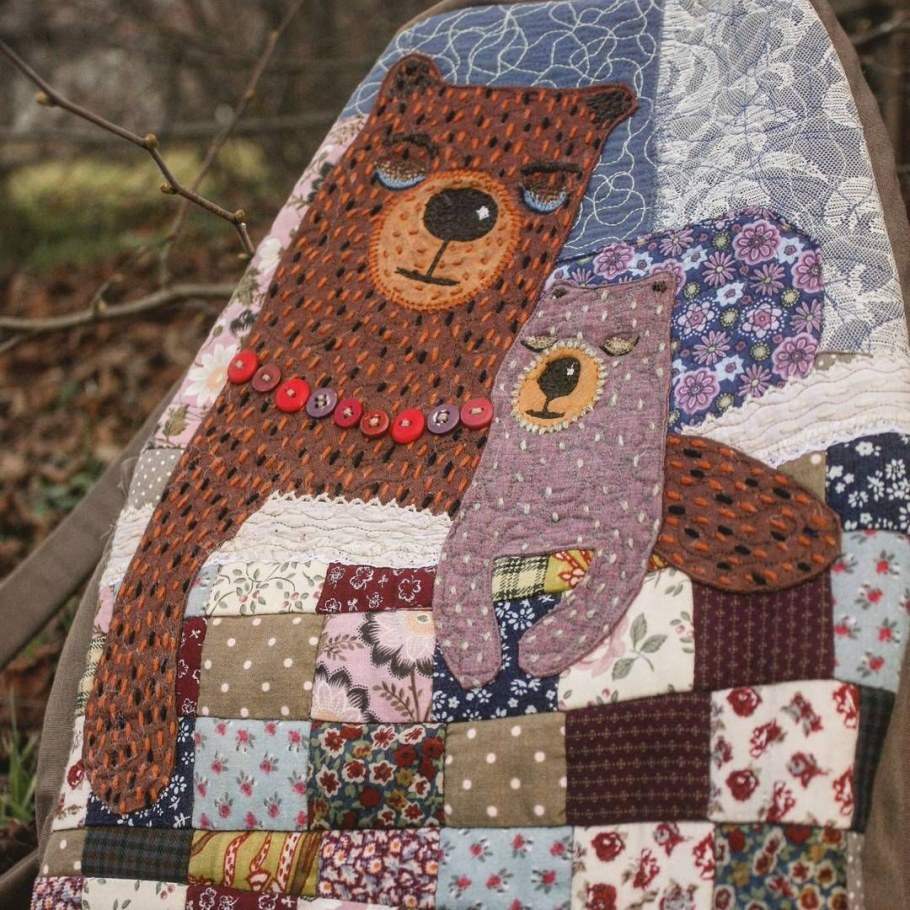 Ирина Галушка лоскутное шитье сумки