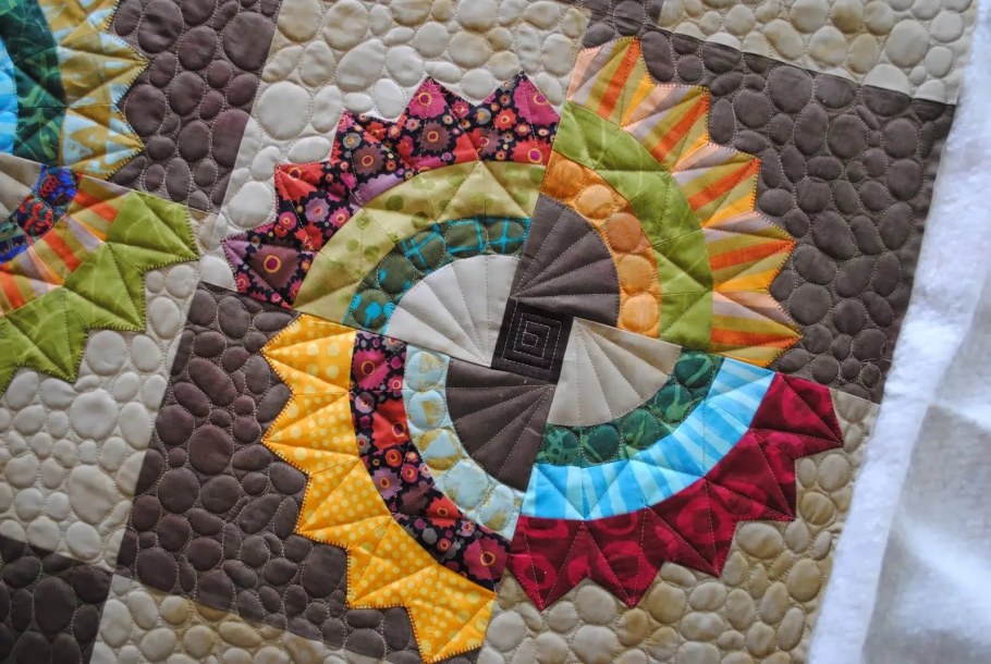 Дрезденская тарелка лоскутное шитьё