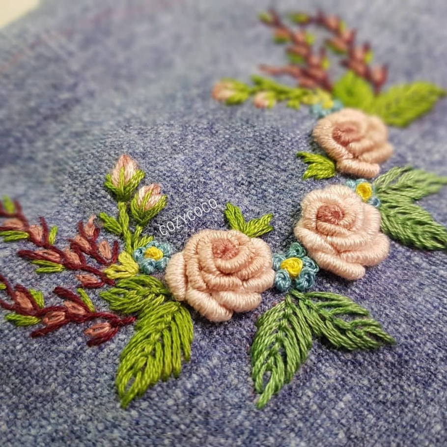 Ирландская вышивка рококо