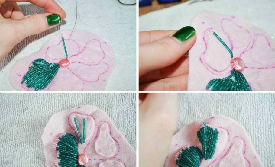 Вышивание на фетре для начинающих