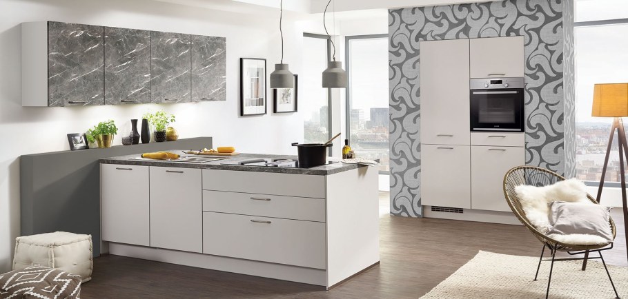 Clean Touch Navy суперматовый кухня