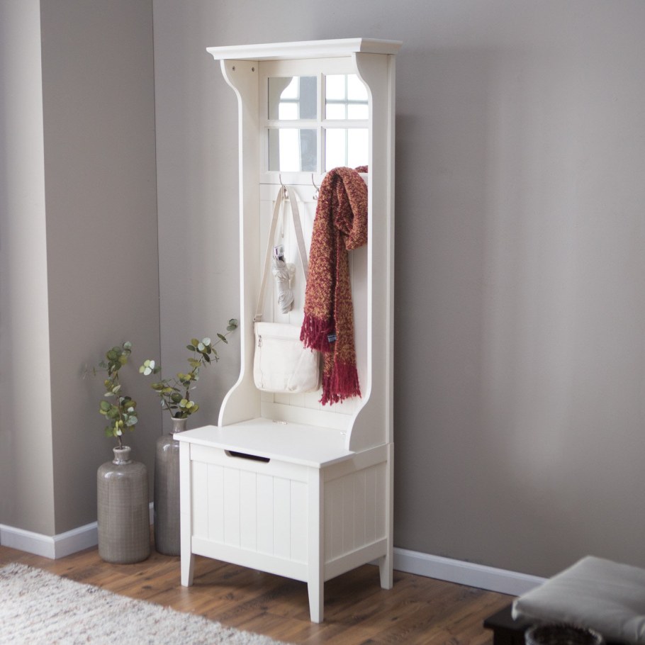 Кентукки мини прихожая белая