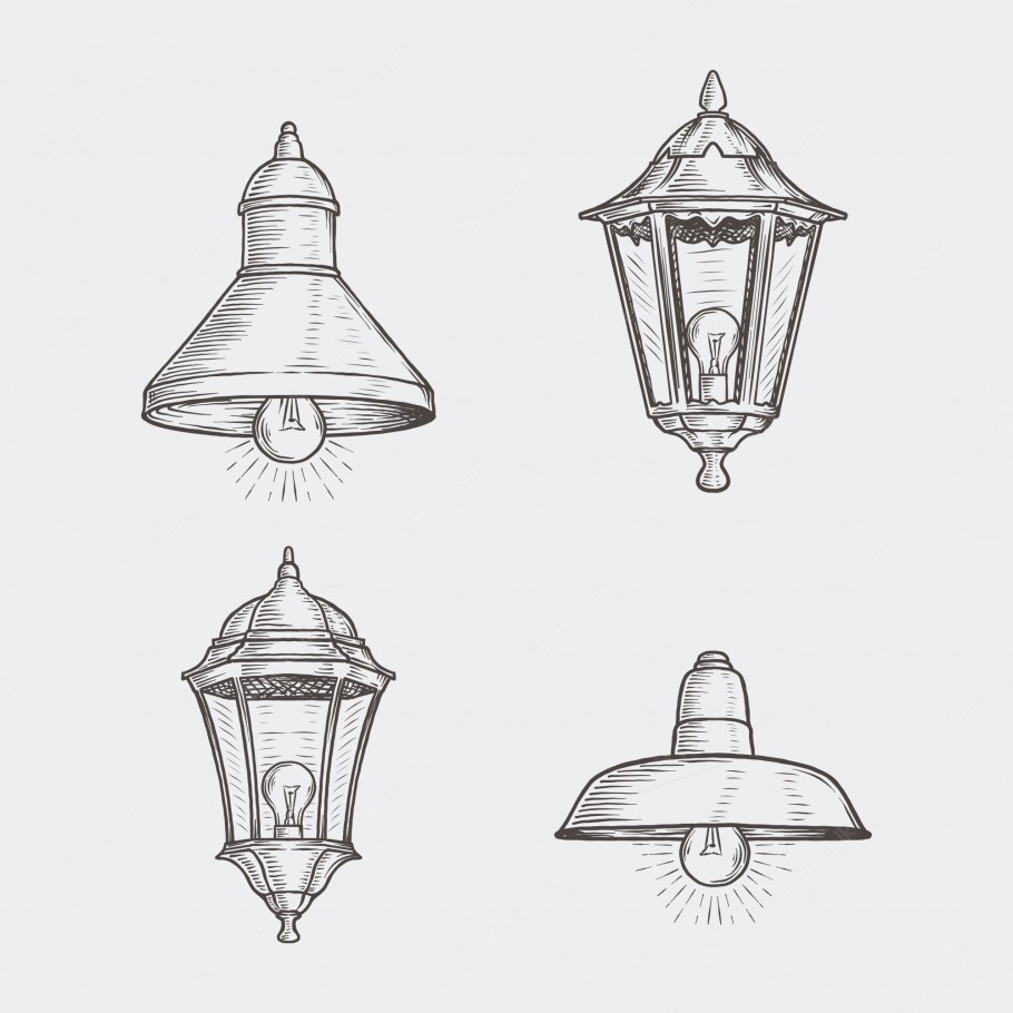 Светильник в перспективе