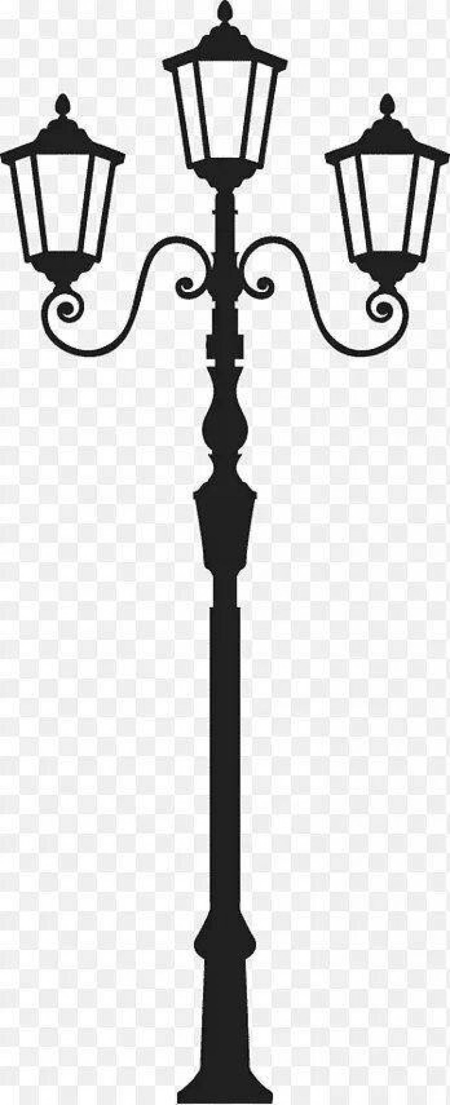 Фонарь силуэт