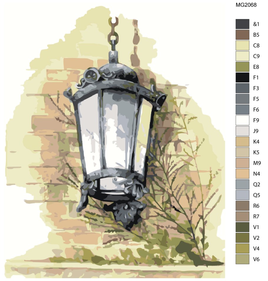 Старинный фонарь