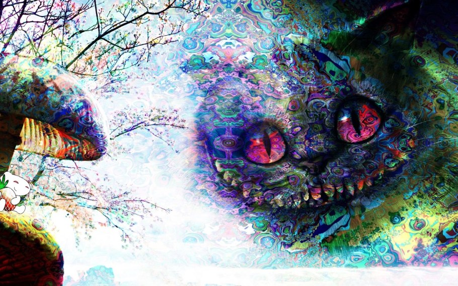 Психоделический Чеширский кот