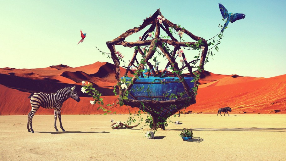 Креативный рабочий стол