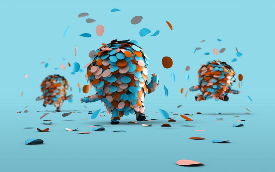 Креативный фон для рабочего стола