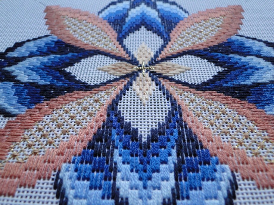 Счетная вышивка Барджелло