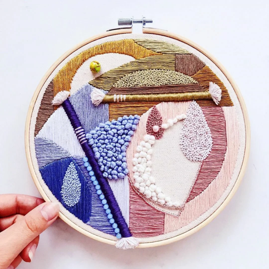 Мег Роско вышивка