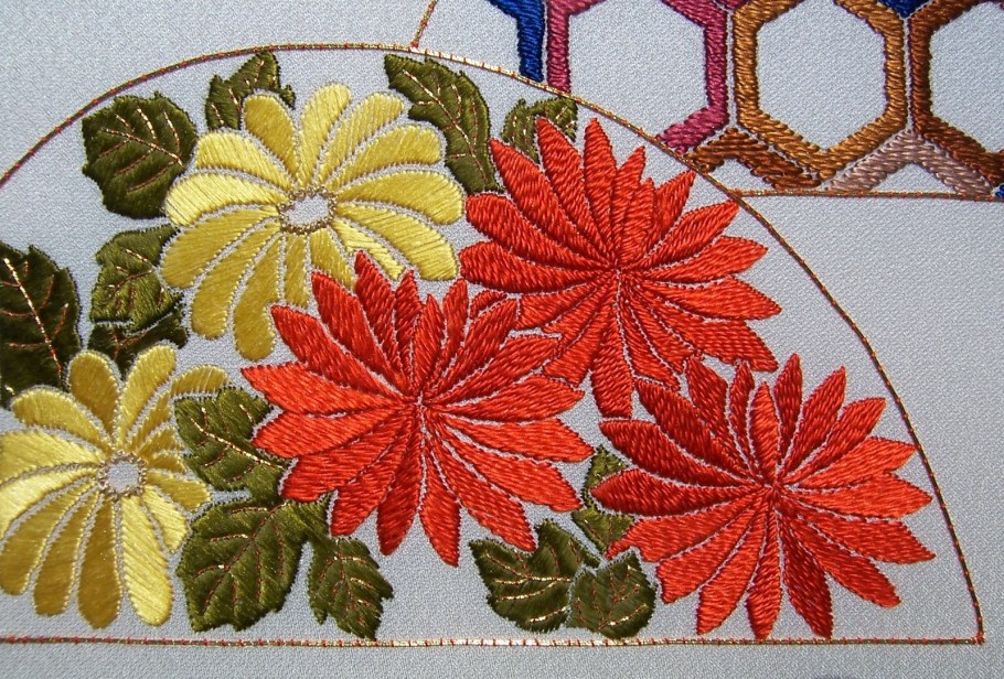 Японская вышивка