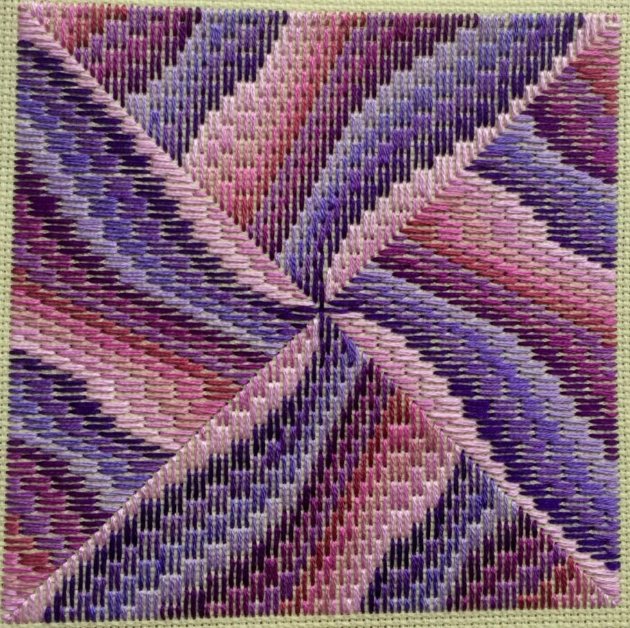 Зиг заг Вышивание Барджелло