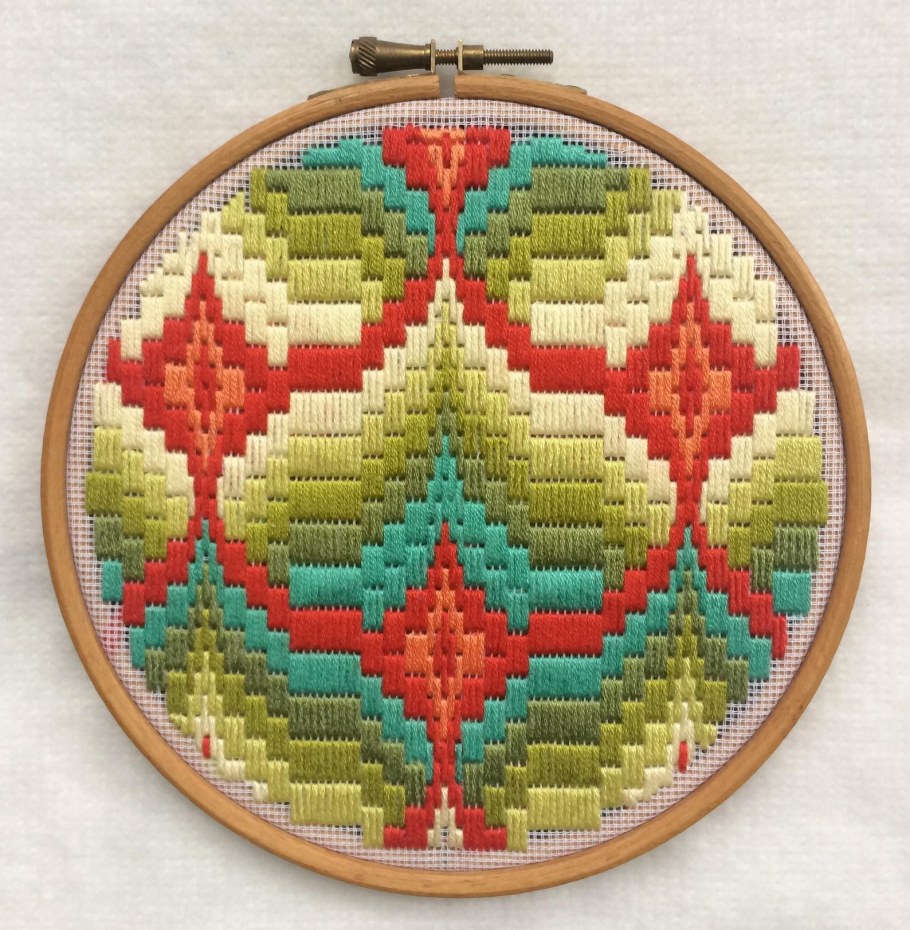 Флорентийская вышивка техника Барджелло