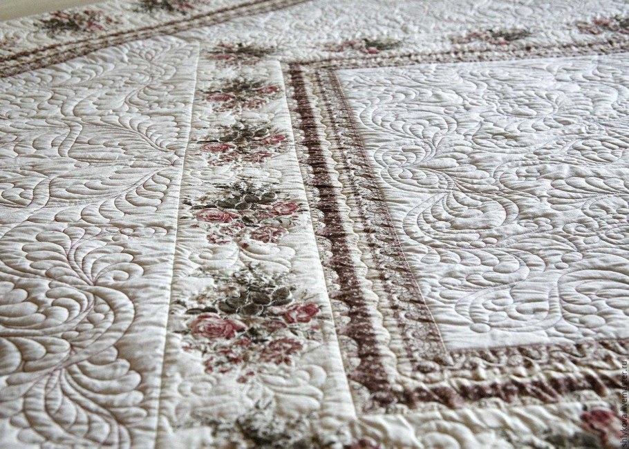 Трапунто итальянская объемная вышивка