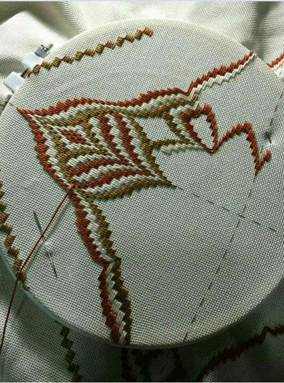 Итальянская вышивка