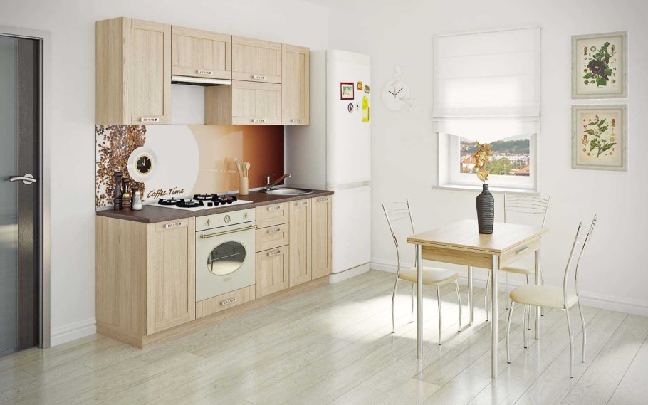 Кухонный гарнитур Легенда 33 1.6 дуб сонома