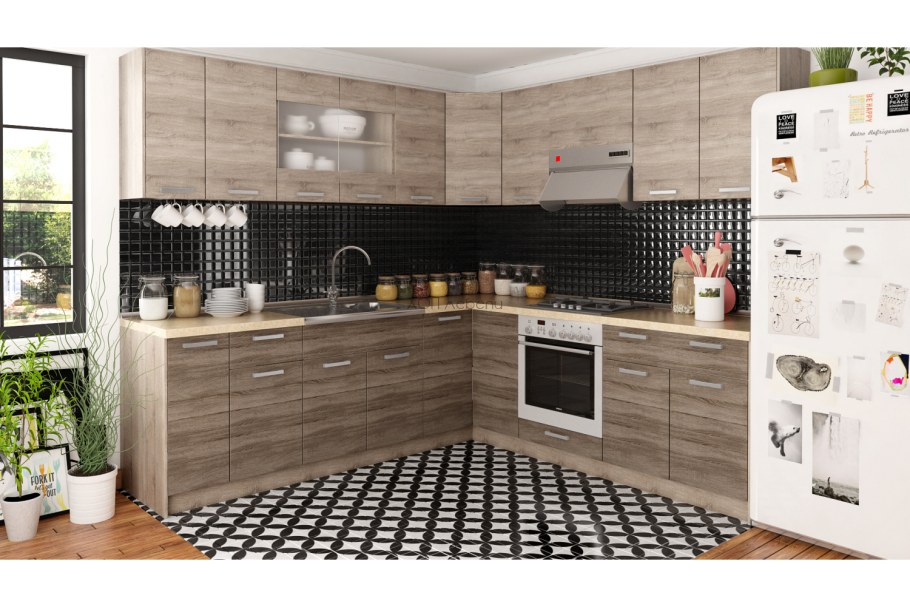 Кухня АРС Лион 1,8 дуб сонома