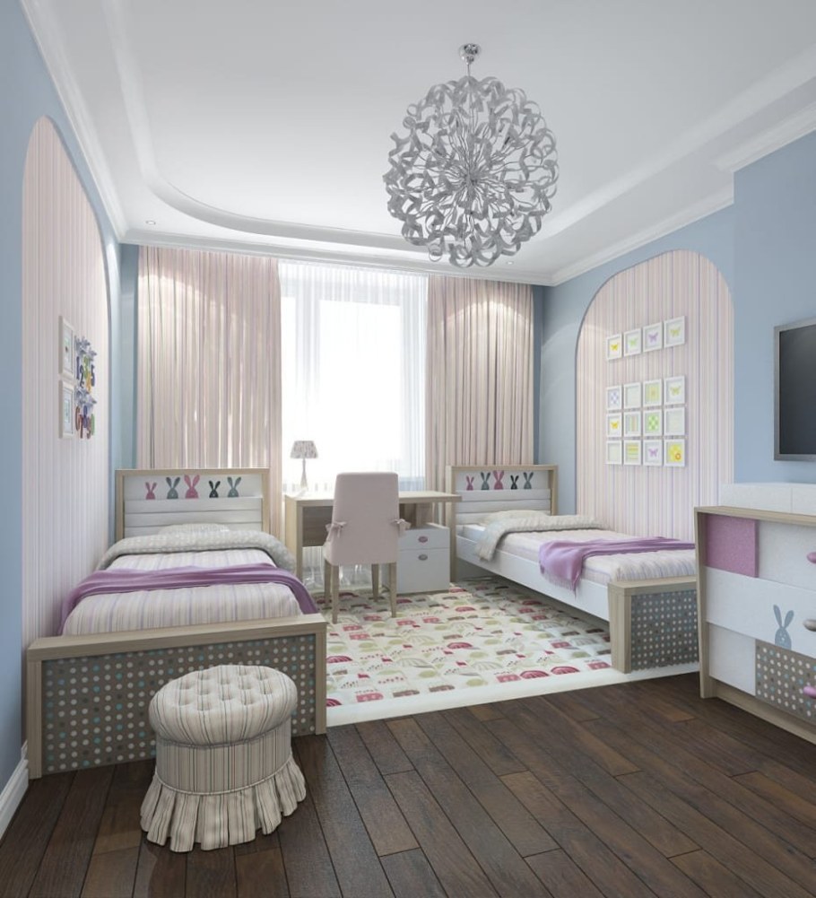 Комната длядаух девочек