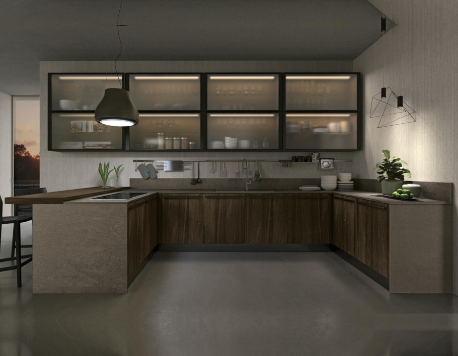 Современные кухни