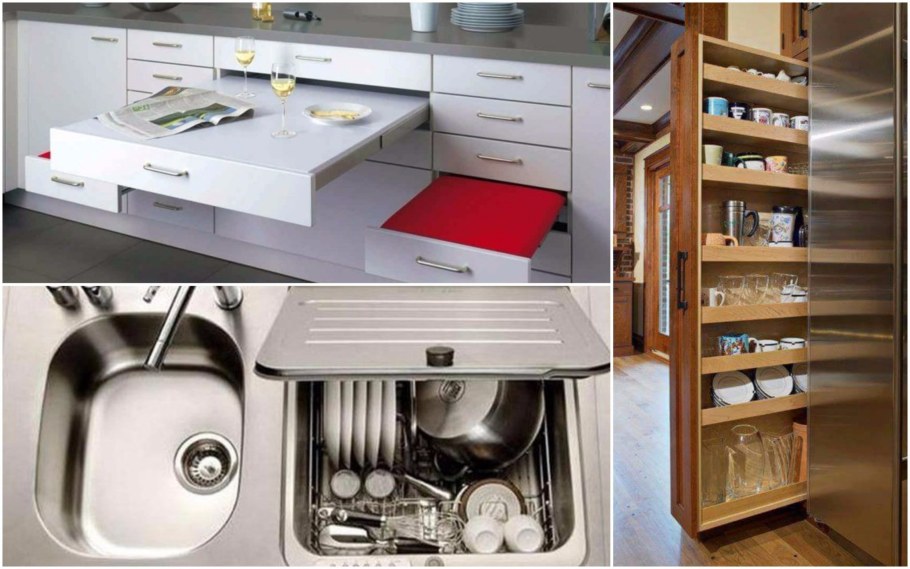 Интересные решения кухонного гарнитура