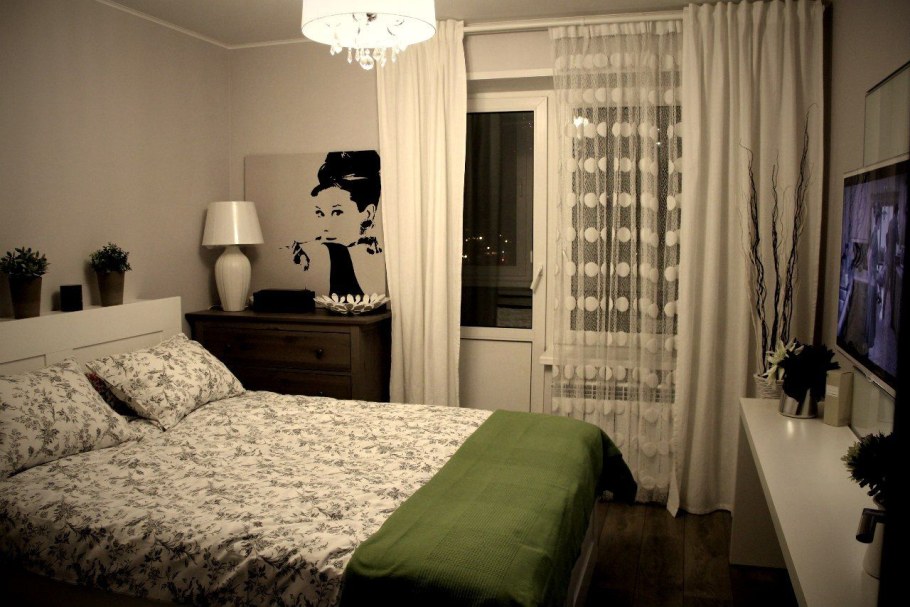 Спальня 10 кв м икеа МАЛЬМ