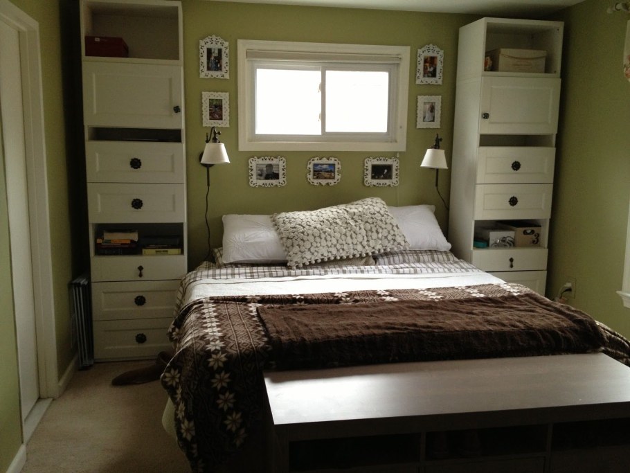 Маленькая спальня икеа