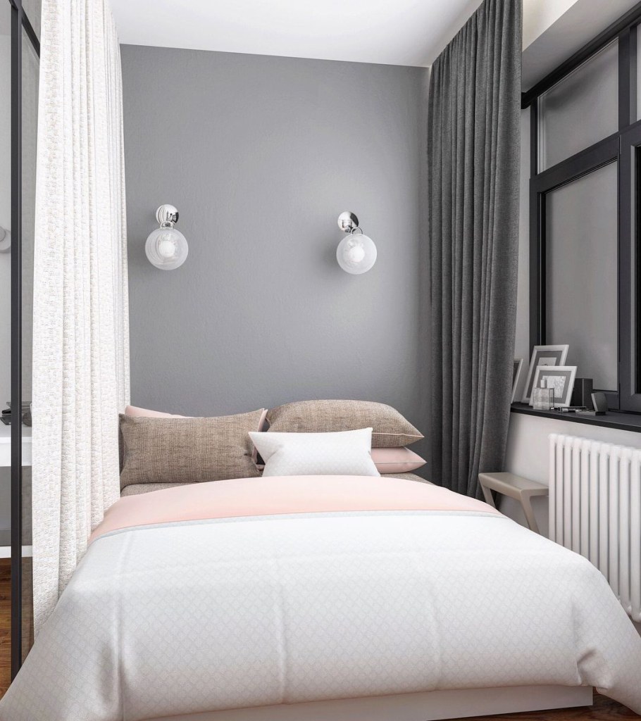 Спальня 9 кв м икеа