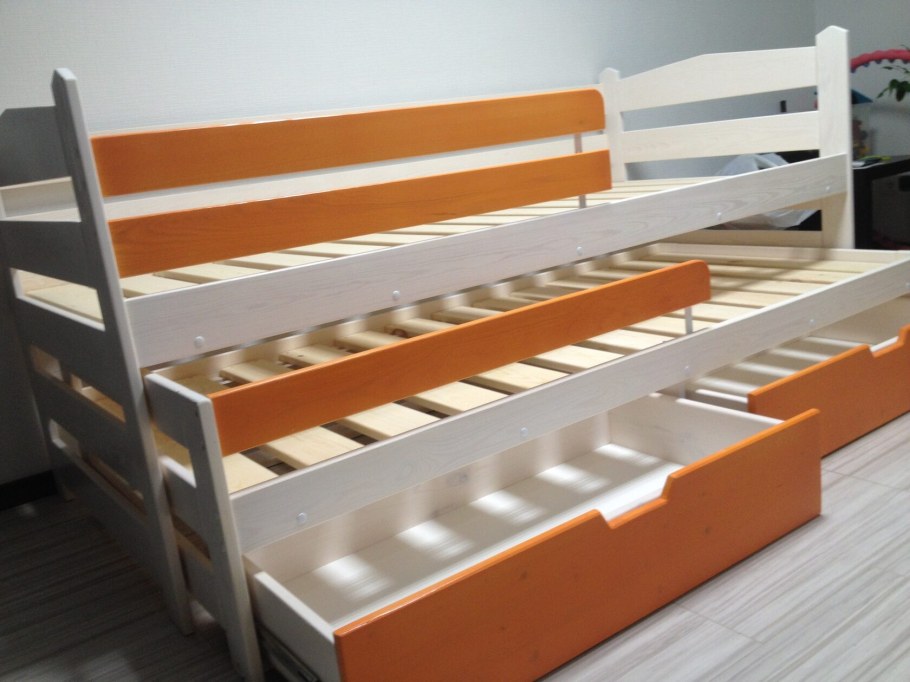 Выкатная кровать для двоих детей икеа