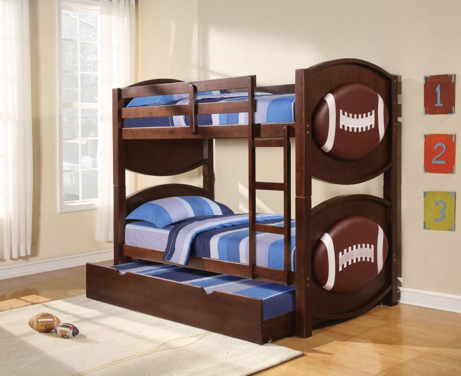 Двухъярусная кровать камуфляж