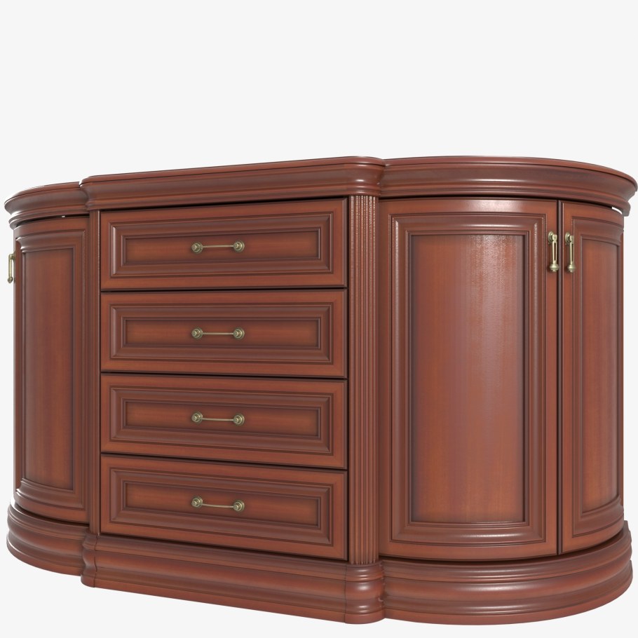 Комод малый прямой "Василиса" (ГСВ КМГП-1)