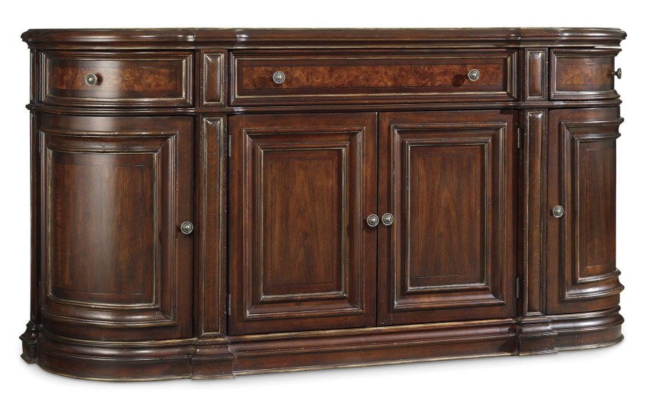 Комод с закругленными углами классика