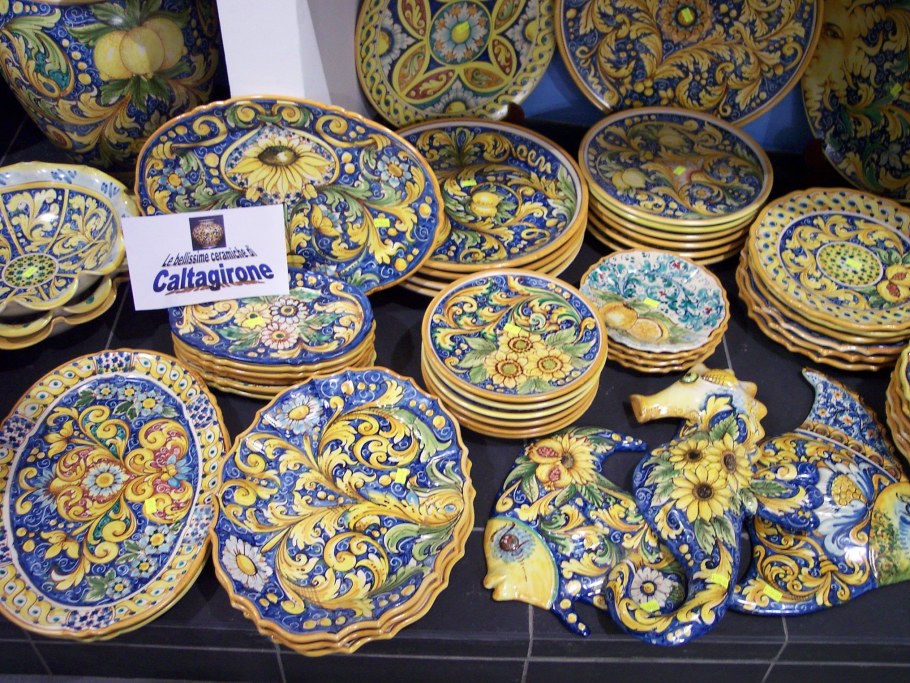 Керамика Кальтаджироне Сицилия
