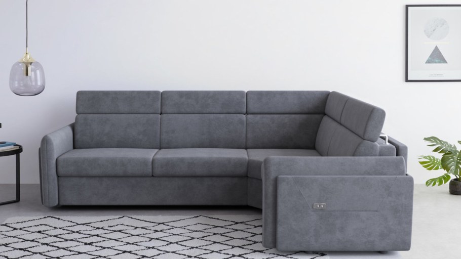 Угловой диван Hogan Sky Velvet 16 с