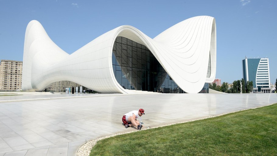 Библиотека Гейдара Алиева в Баку