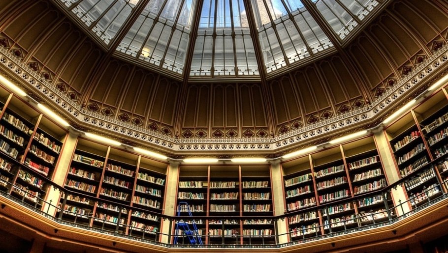 Национальная библиотека Великобритании книгохранилище