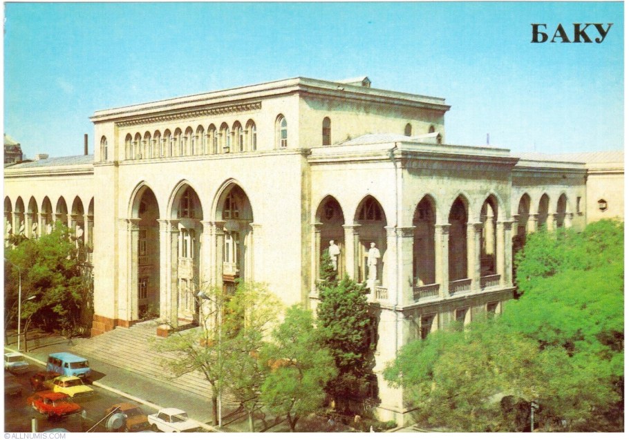 Азербайджанская Национальная библиотека им м.ф.Ахундова