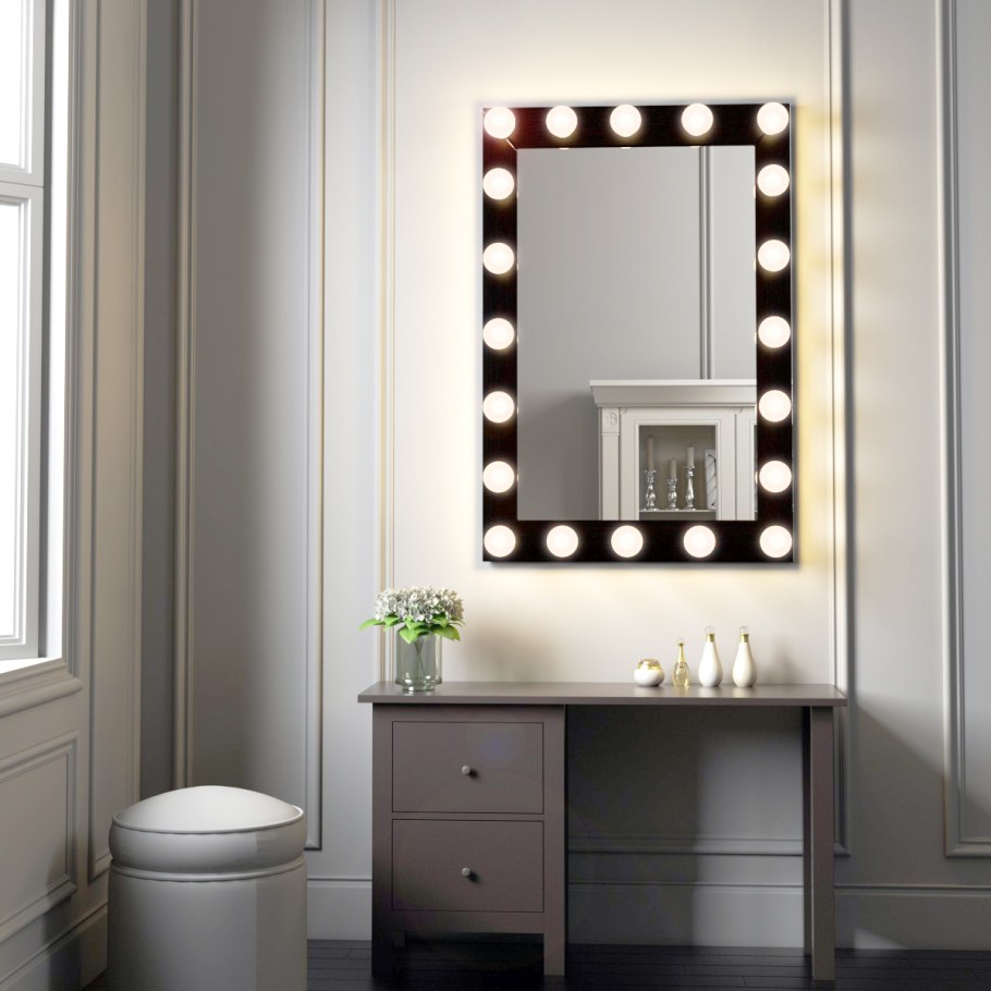 Зеркало гримерное 70x100