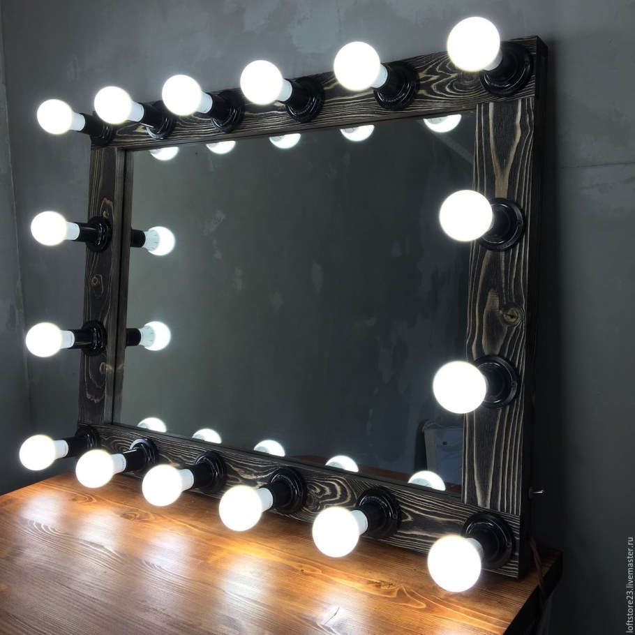 Зеркало гримерное 70x100