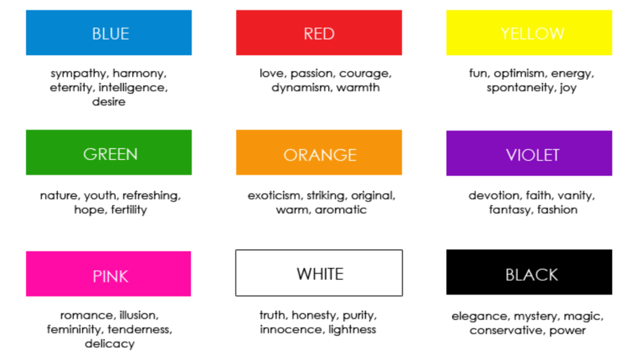 Цвета для логотипа психология