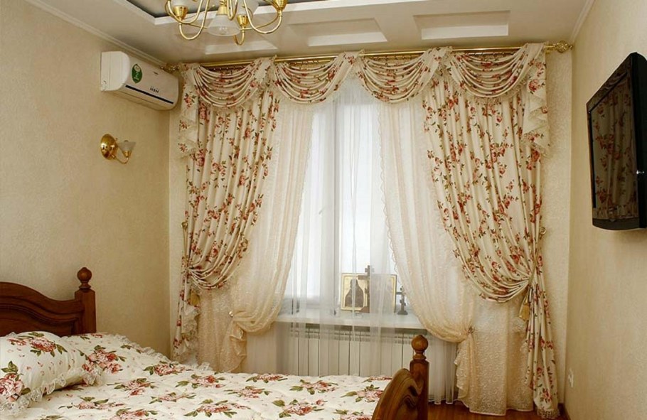 Занавески в спальню