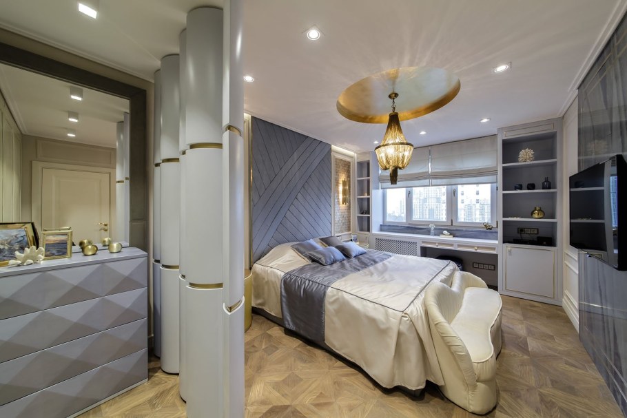 Красивые спальни квартирного вопроса