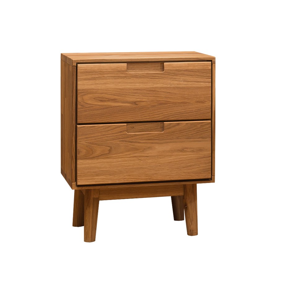 Тумба прикроватная из массива дуба «Сканди