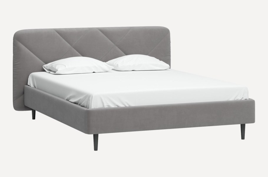 Кровать Вайлор 160 Velvet Grey