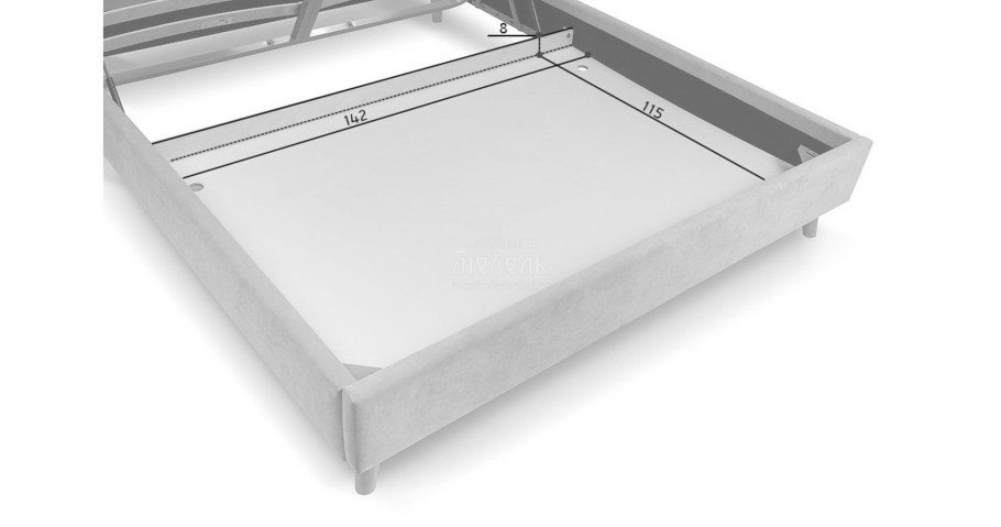 Кровать Лайтси 160 sherst Sky