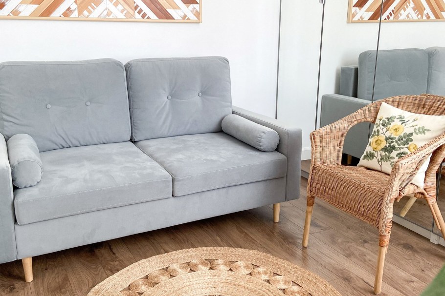 Кресло Динс Velvet Grey