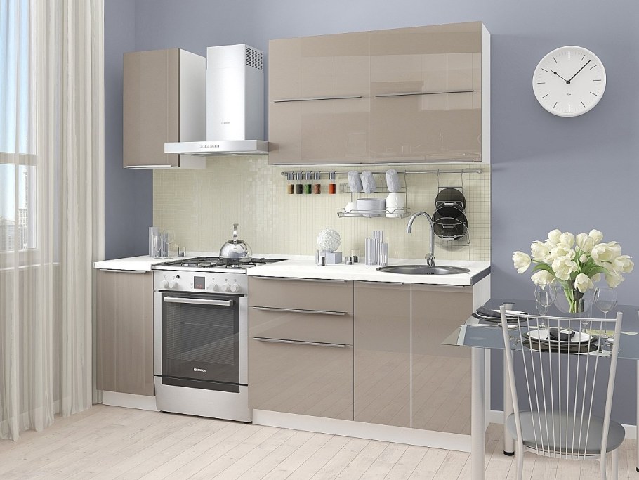 Кухня Фьюжн-01 Cappuccino