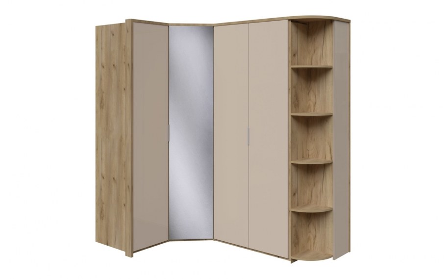 Шкаф дуб крафт белый