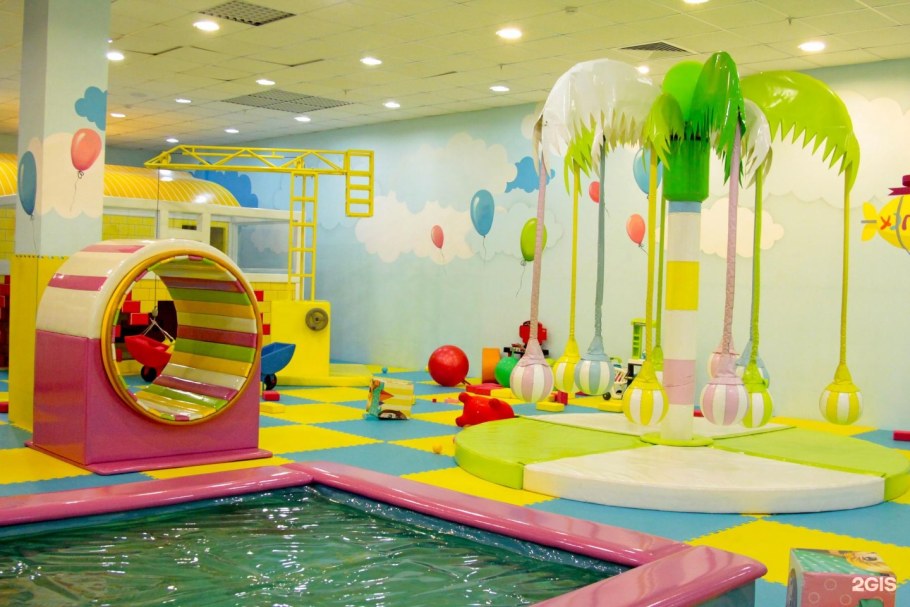Оформление детского развлекательного центра