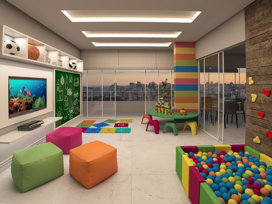 Интерьер игровой комнаты