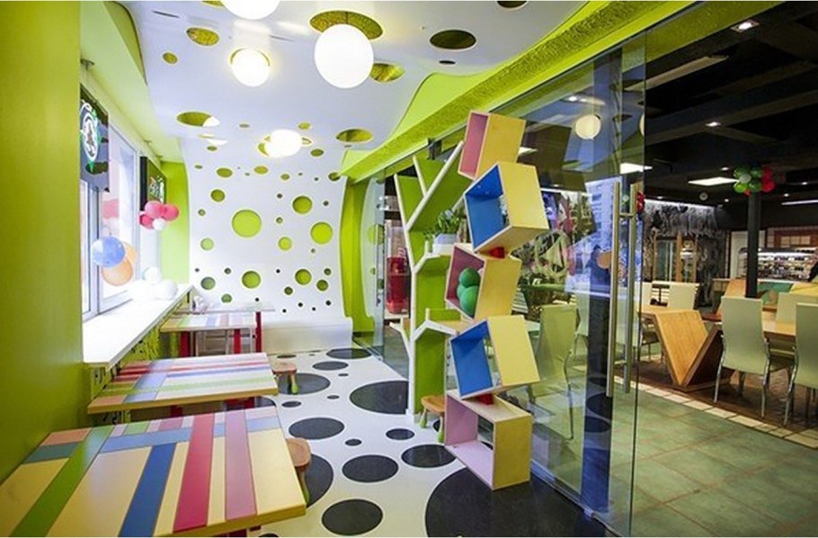 Детское кафе с игровой комнатой